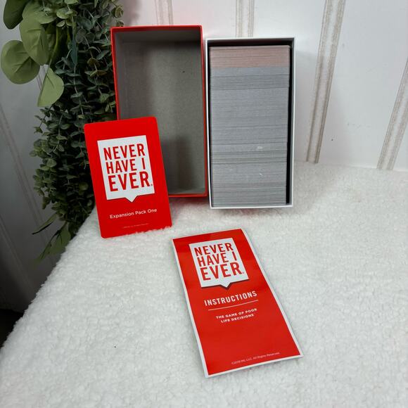 NEVER HAVE I EVER Card Party Game 17+ - Picture 3 of 3